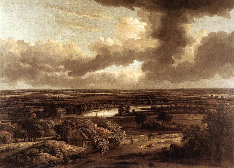 Philips Koninck Dutch Landscape Viewed from the Dunes oil painting picture